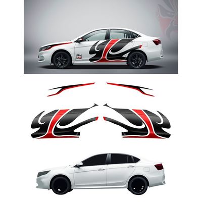Printable SAV Car Vinyl Sticker , 140mic Custom Vinyl Stickers For Cars